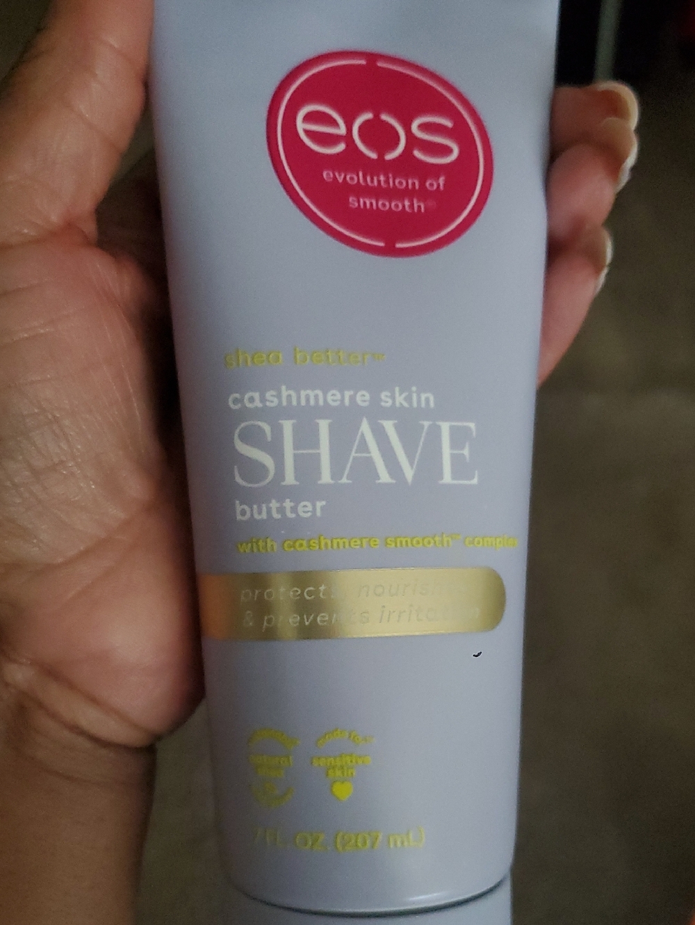 eos Cashmere Skin Shave Butter